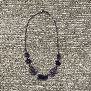 Elegant Purple Necklace